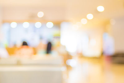 Picture of Hospital Lobby area showing chairs